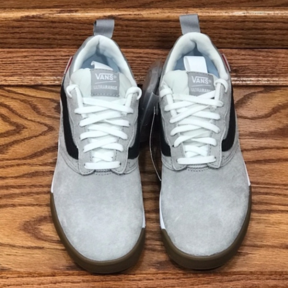 Vans UltraRange Pro Dr Drizzle White Grey Suede Skate Shoes VN0A3DOSLUY Mens 6.5 - Picture 5 of 7